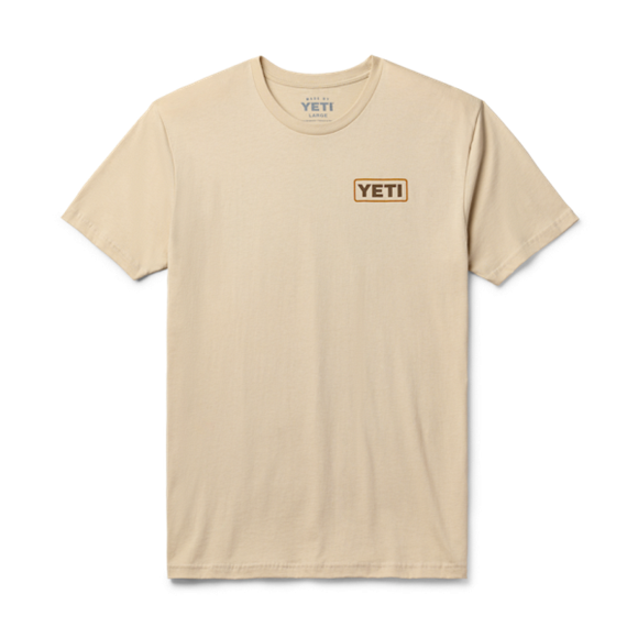 Cream Yeti Horse Canyon Short Sleeve T-Shirt Short Sleeve T-Shirt | WZKPML-082